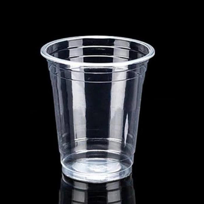 GELAS PLASTIK 16 OZ PET (500 PCS)